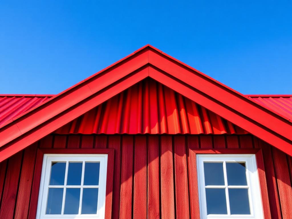 Installation av plåttak på villa i Skåne